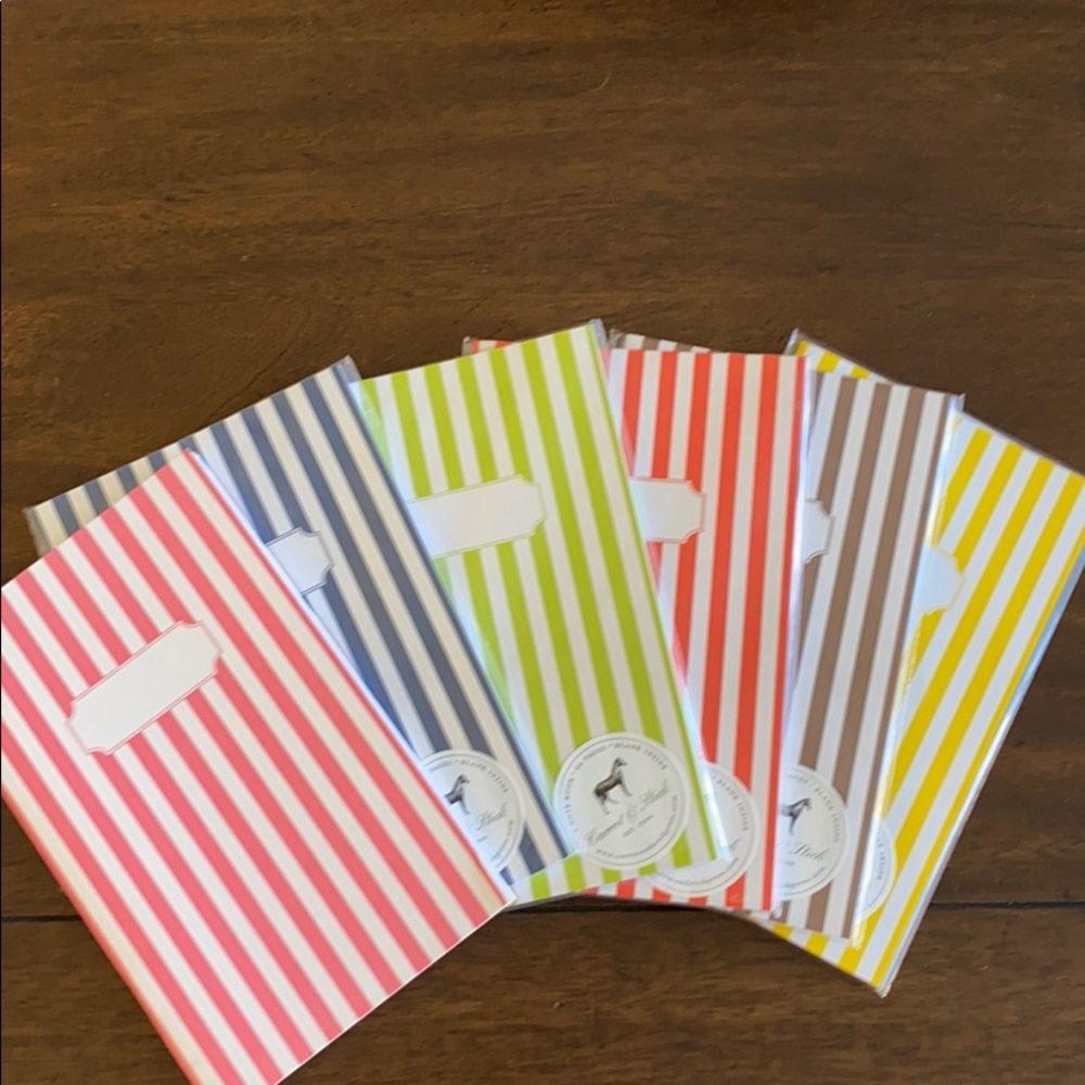 NWT Carrot and Stick blank notebooks